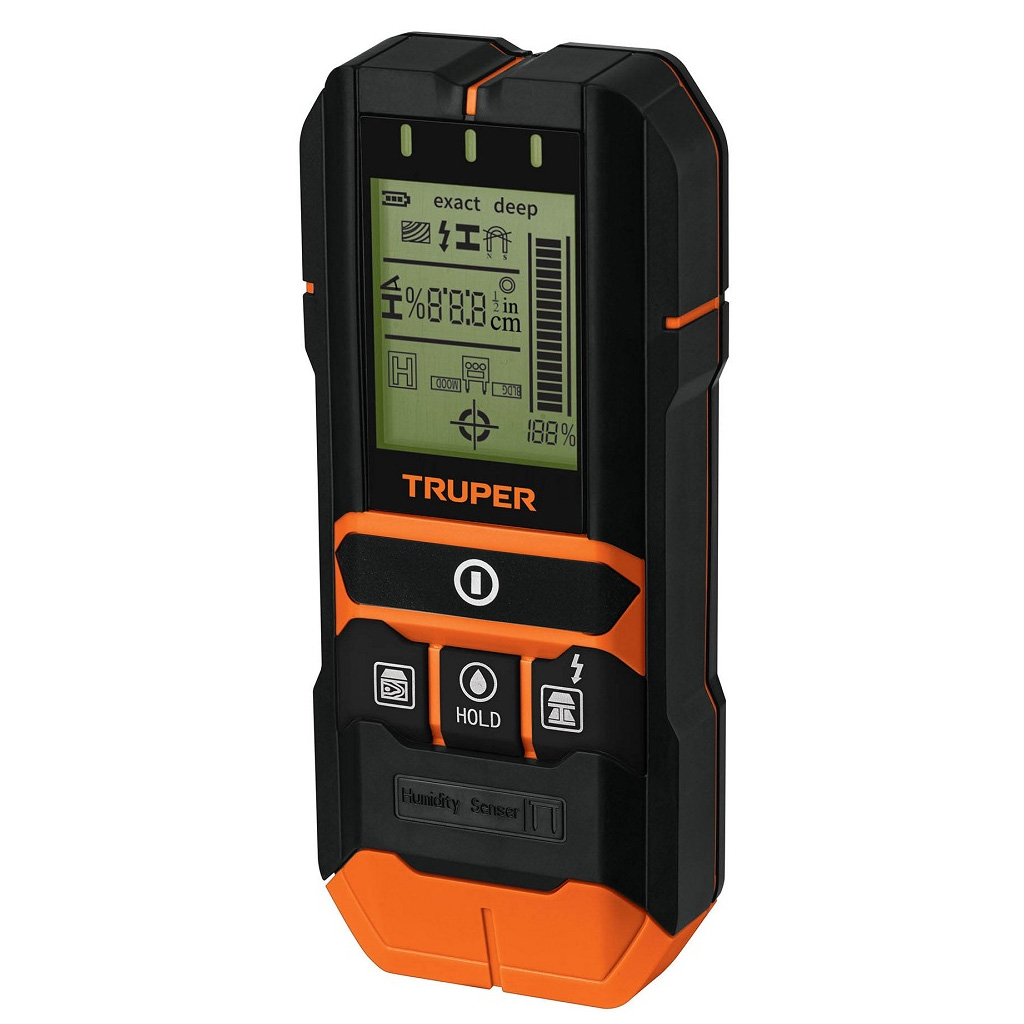 Multidetector de materiales detrás de muros, 12 cm