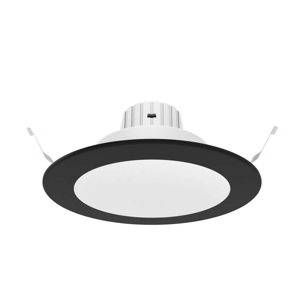 Lámpara interior de empotrar Nova I - LED 11 W - 6500 K - Negro