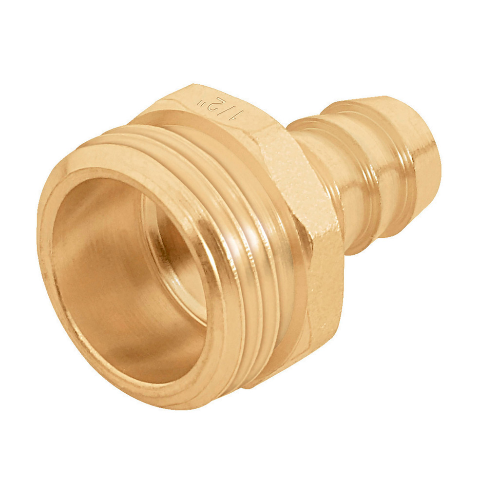 Conexión de latón macho 3/4