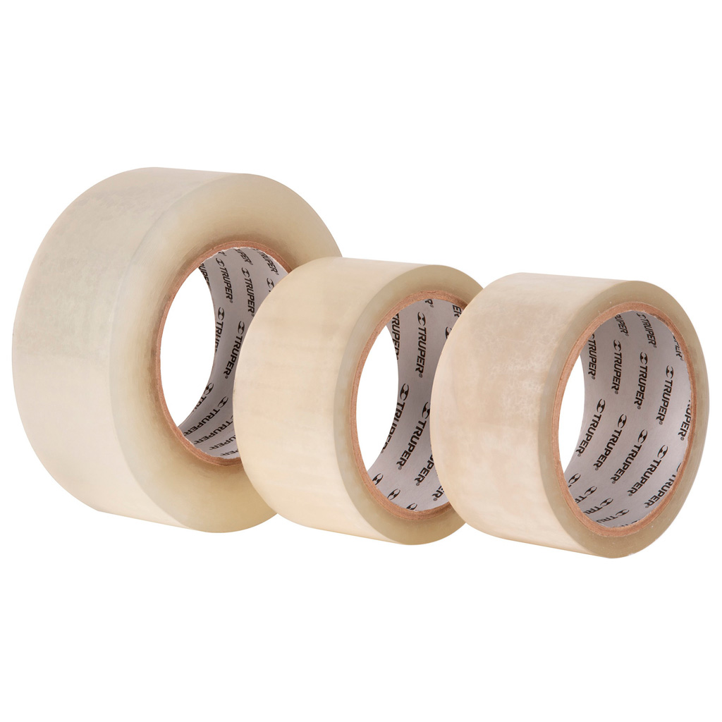 Cinta de empaque transparente 50 m