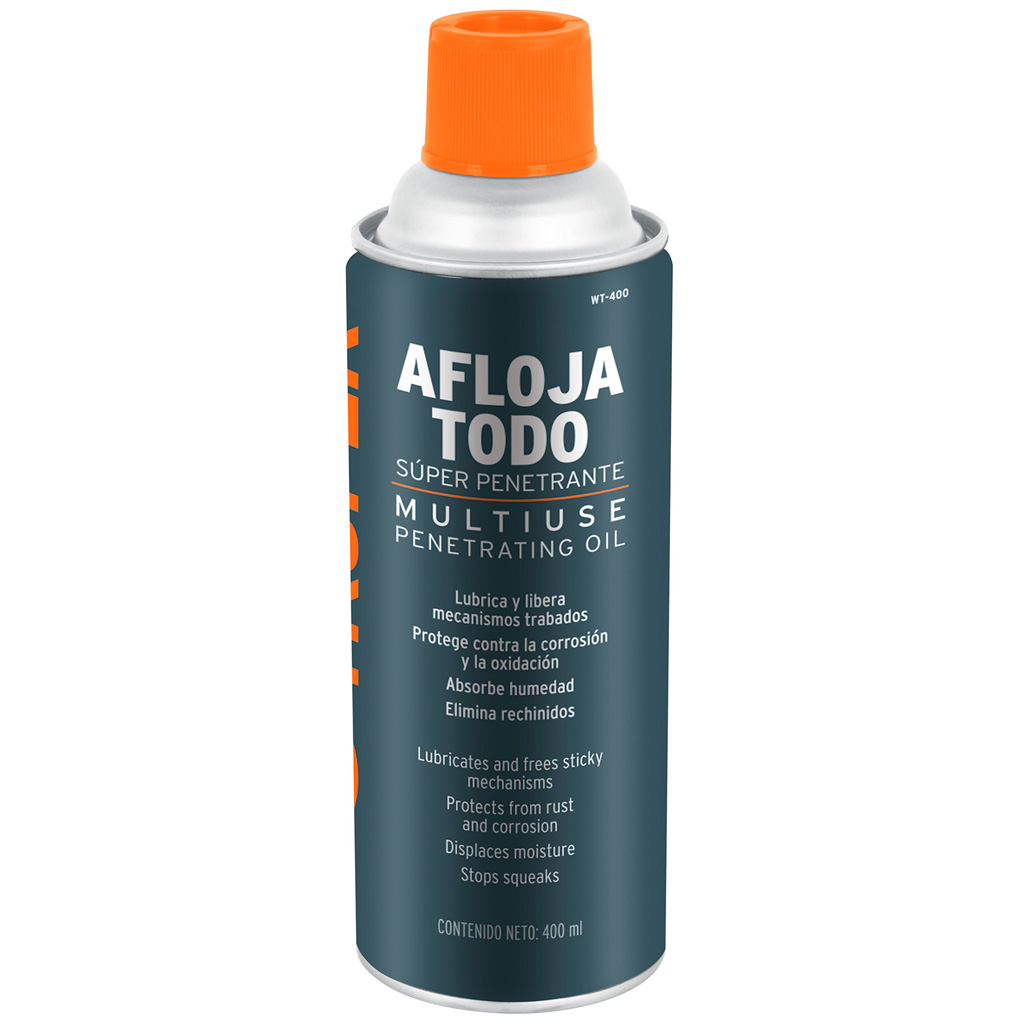Aceite aflojatodo en aerosol, 400 ml