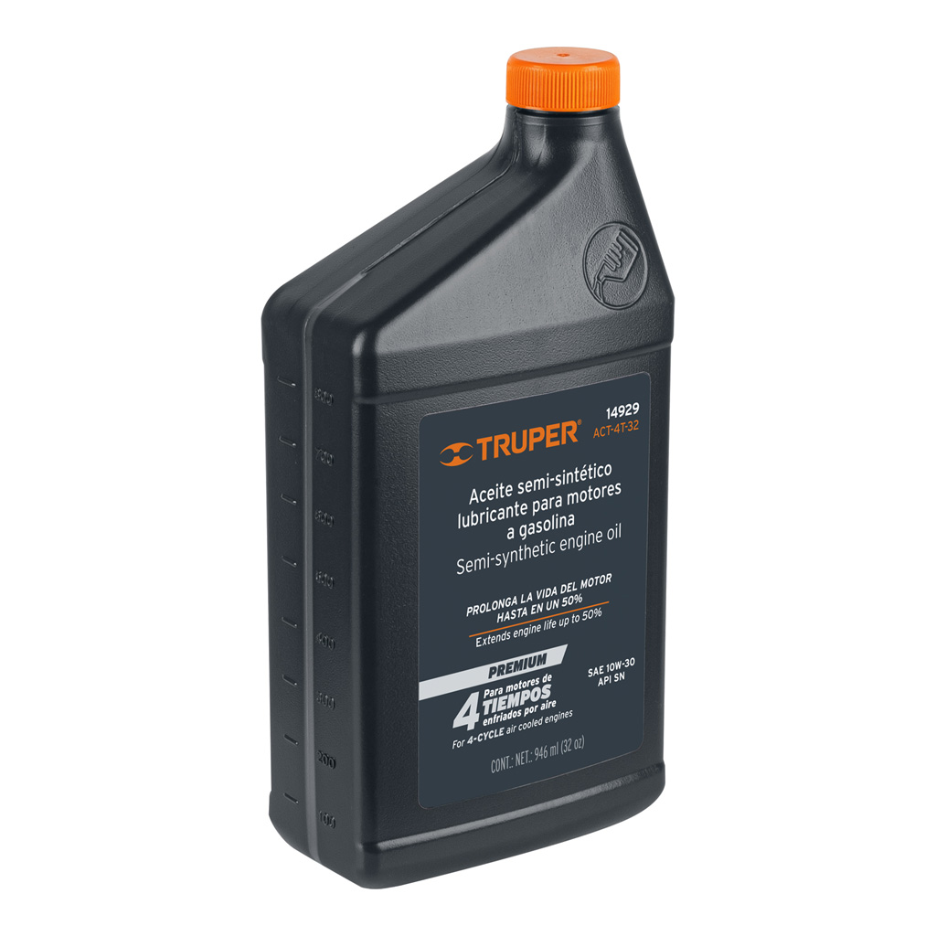 Aceite semi-sintético, motor 4 tiempos, 946 ml (32 oz)
