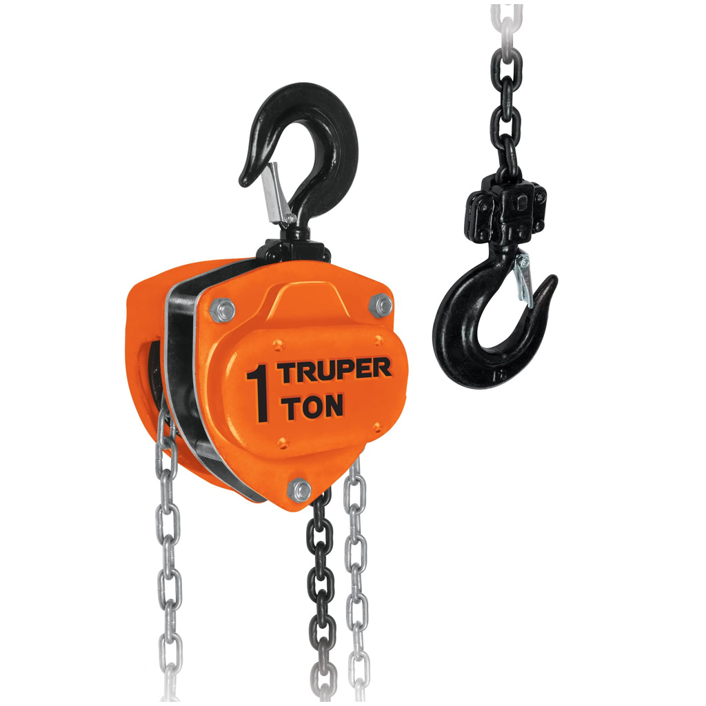 Polipasto de cadena de 1 ton - TRUPER