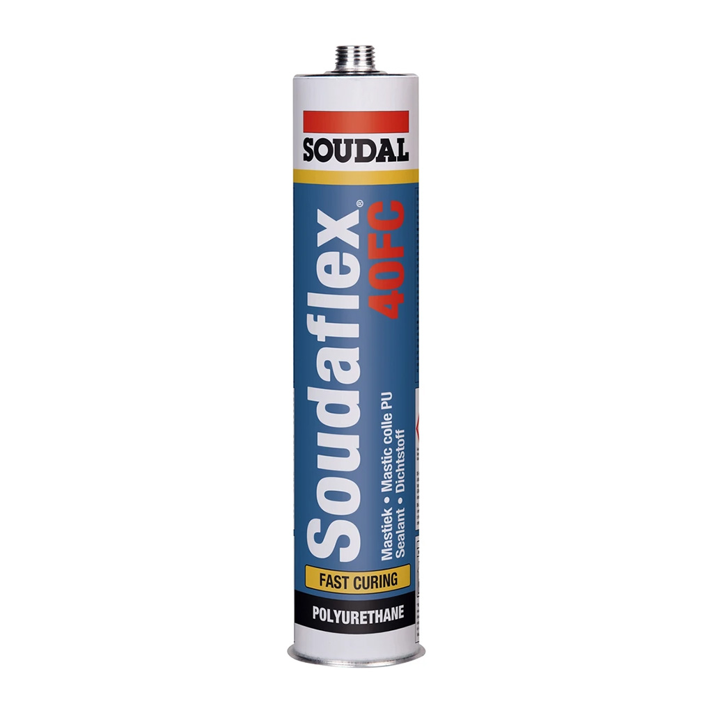 Sellador Poliuretano Soudalflex 40 FC blanco 385 gr