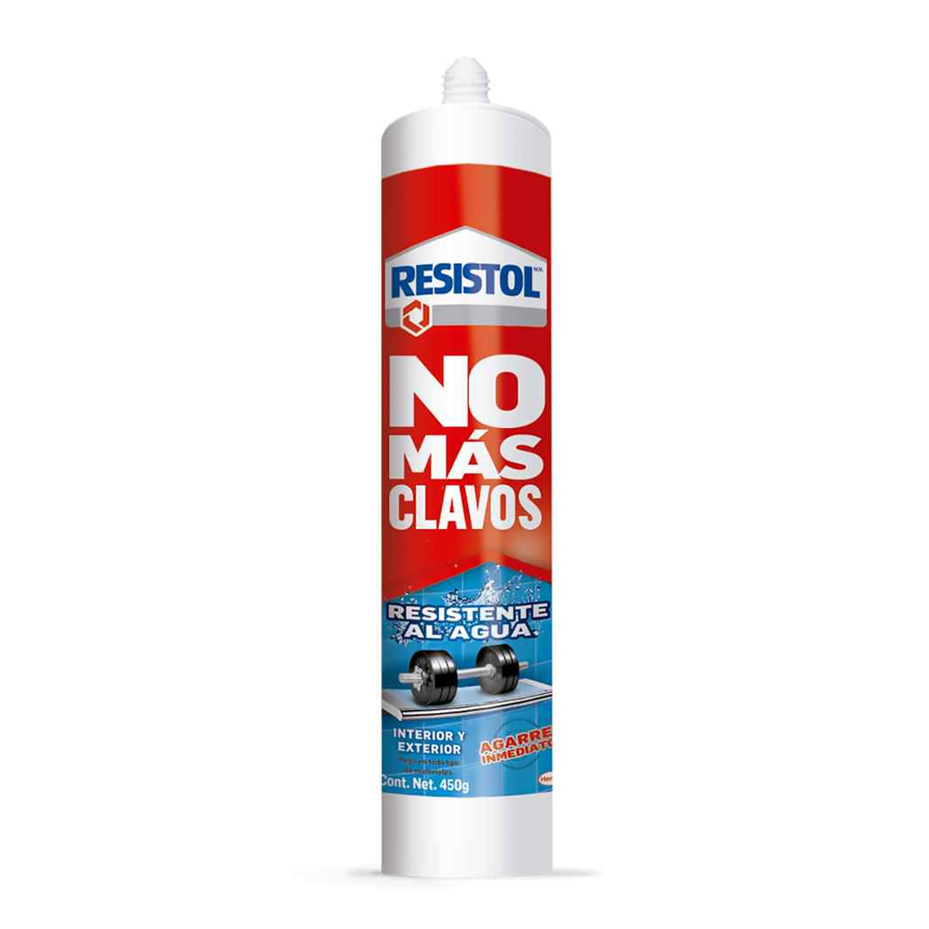 Adhesivo Resistol No Más Clavos resistente al agua 450 g