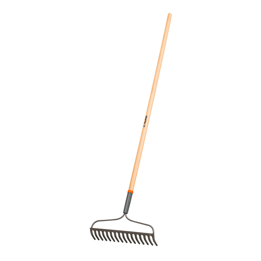 Rastrillo jardinero classic, 16 dientes, mango 54