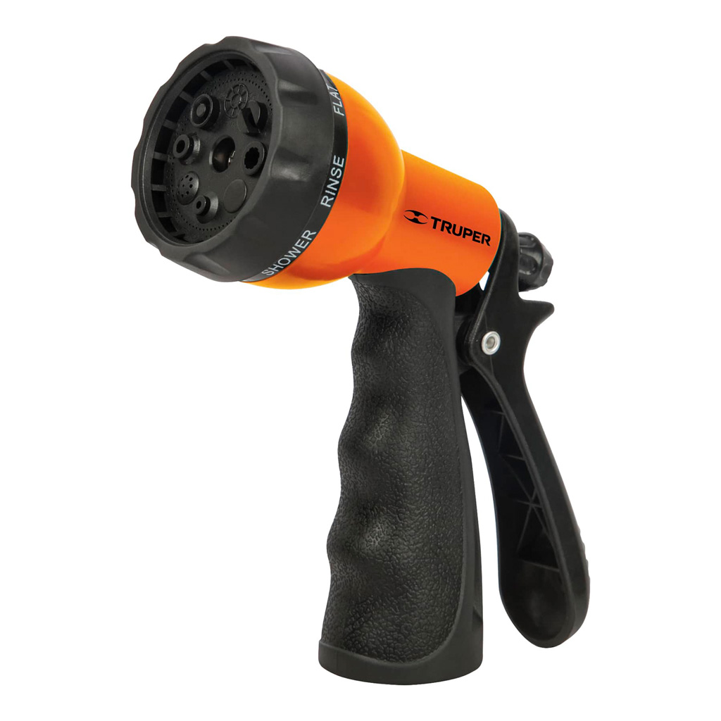 Pistola plástica de 8 funciones