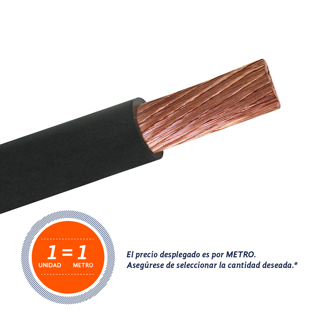 Cable portaelectrodo cal 4 - CDC