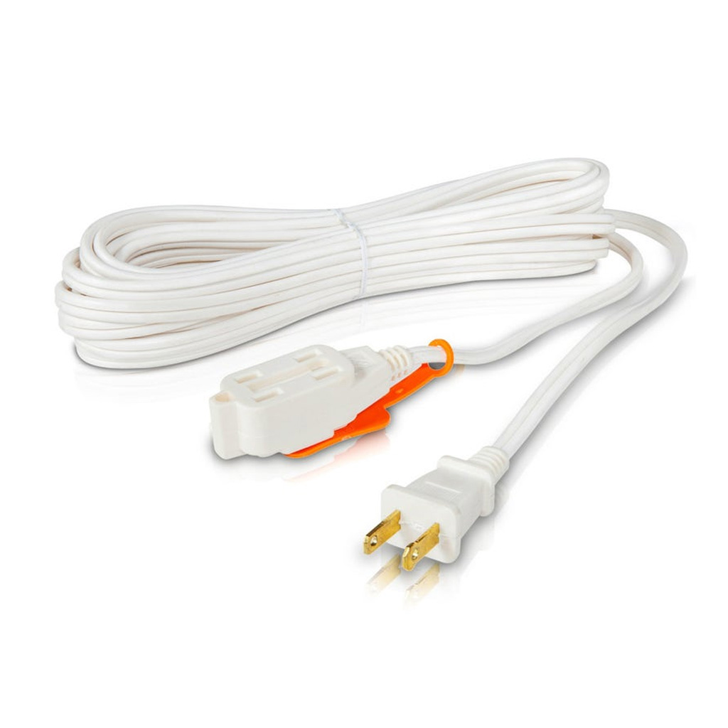 Extensión eléctrica doméstica con fajilla cal.16 blanca (Iusa)