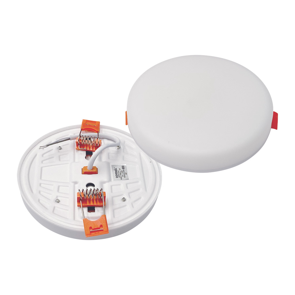 Panel LED redondo ajustable de sobreponer 18 W
