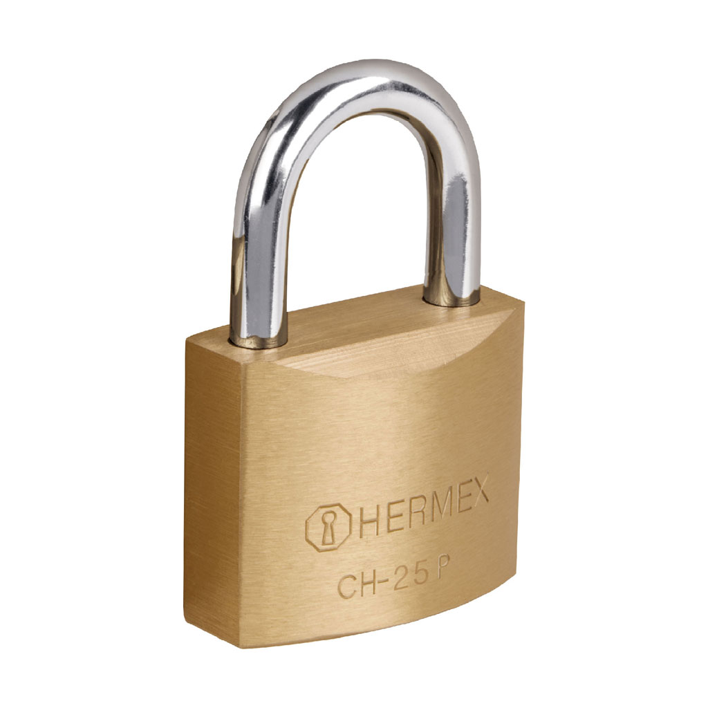 Candado de hierro corto de 25 mm (Hermex)