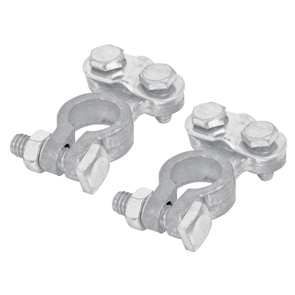 Terminal de plomo para batería poste superior 2 pzas Pretul