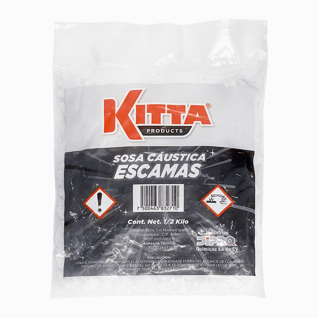 Sosa caústica escamas 500 g