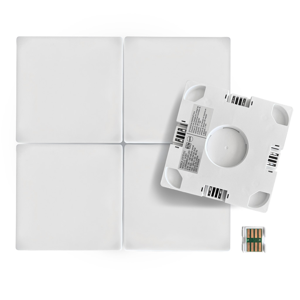 Lámpara modular Magic-Panel decorativa LED RGB 8 W