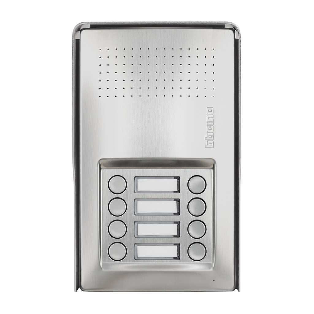 Frente de calle con 8 pulsadores sistema 2 hilos (Bticino)