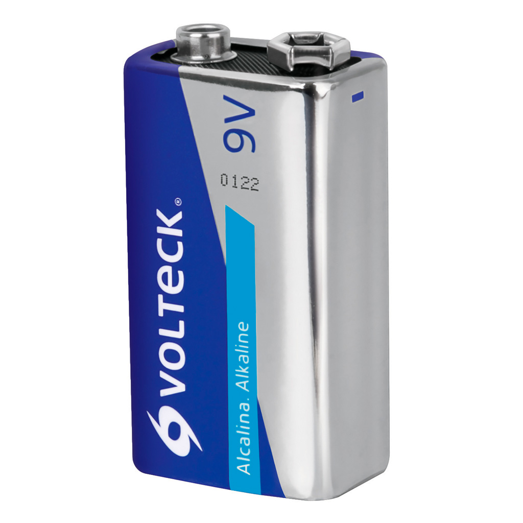 Pila alcalina 9 V, blíster (Volteck)