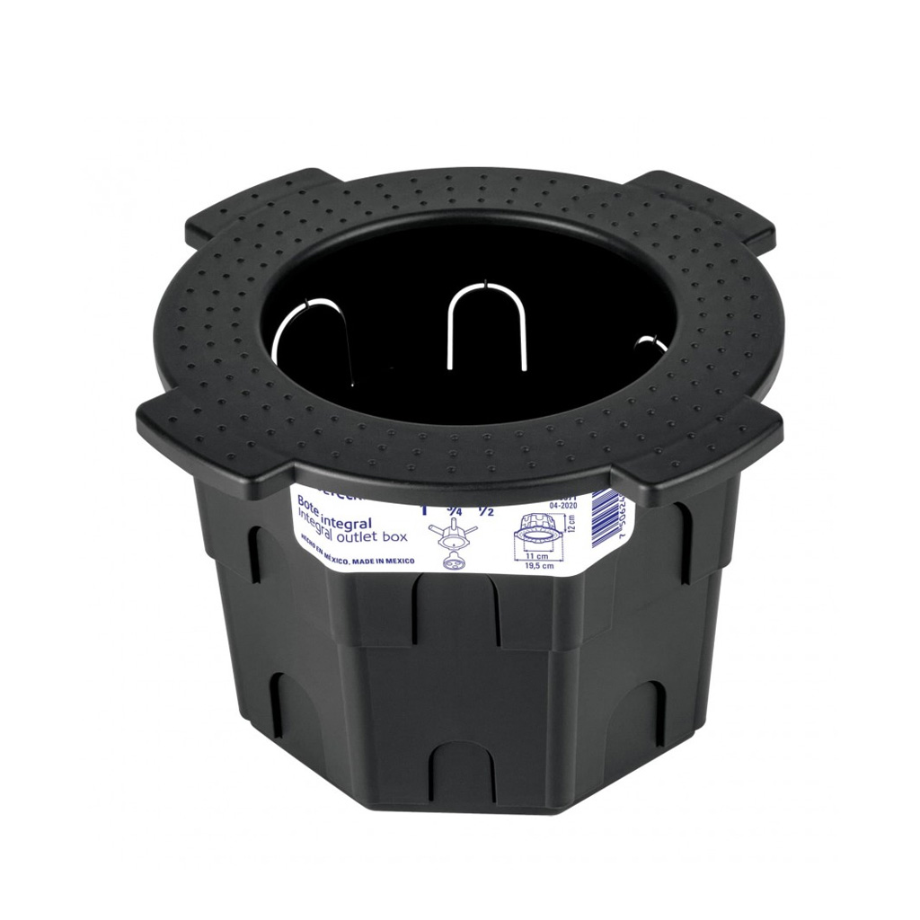 Bote integral de 12 cm con aro interno de 11 cm (Volteck)