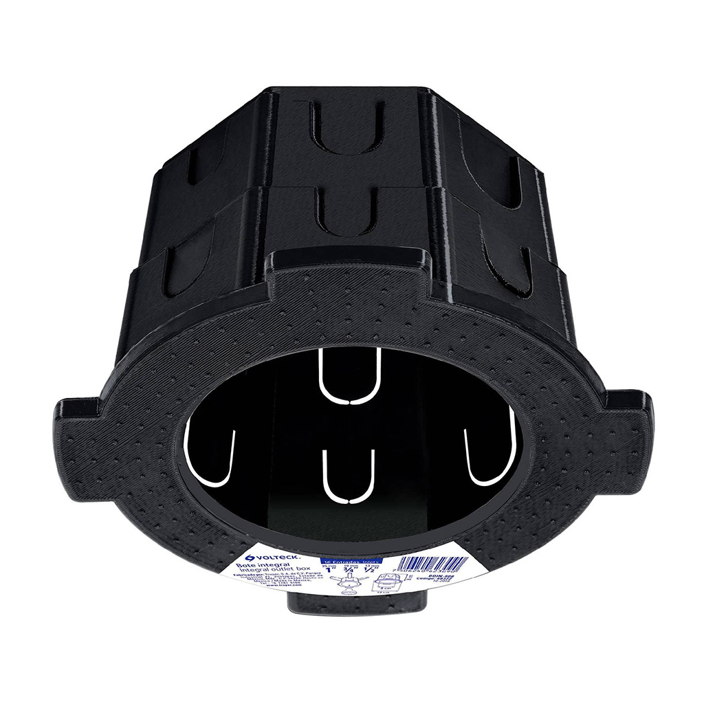 Bote integral de 10 cm con aro interno de 8 cm (Volteck)