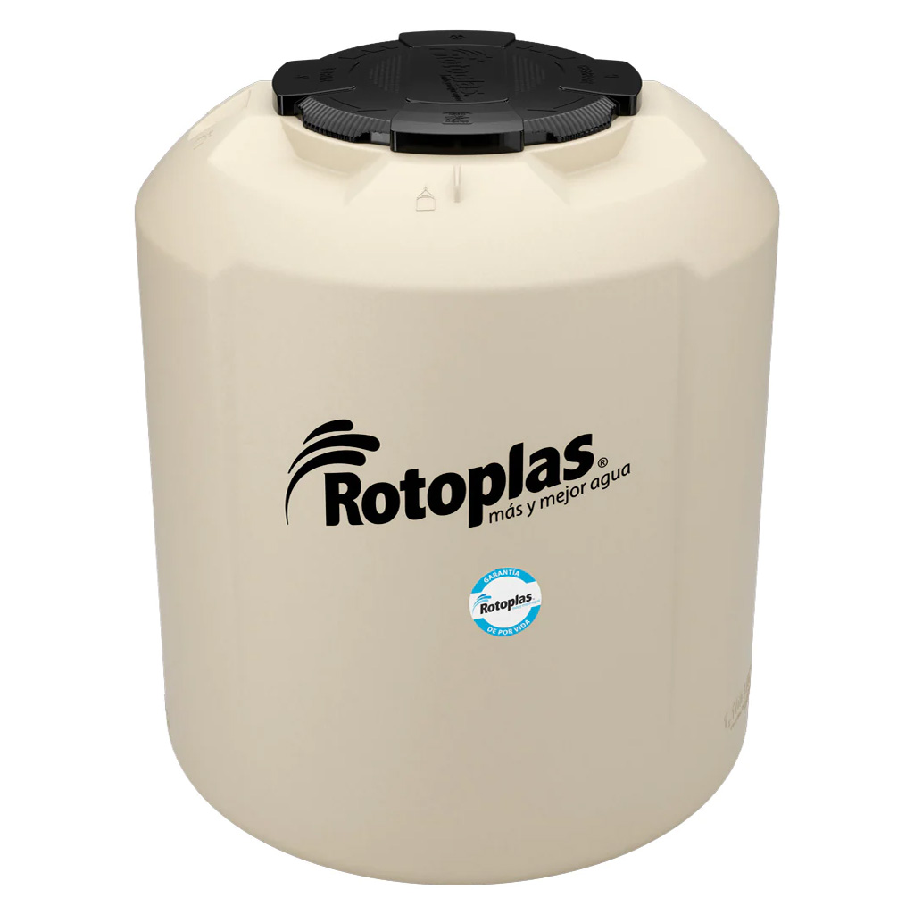 Tinaco Rotoplas Plus 450 L con accesorios