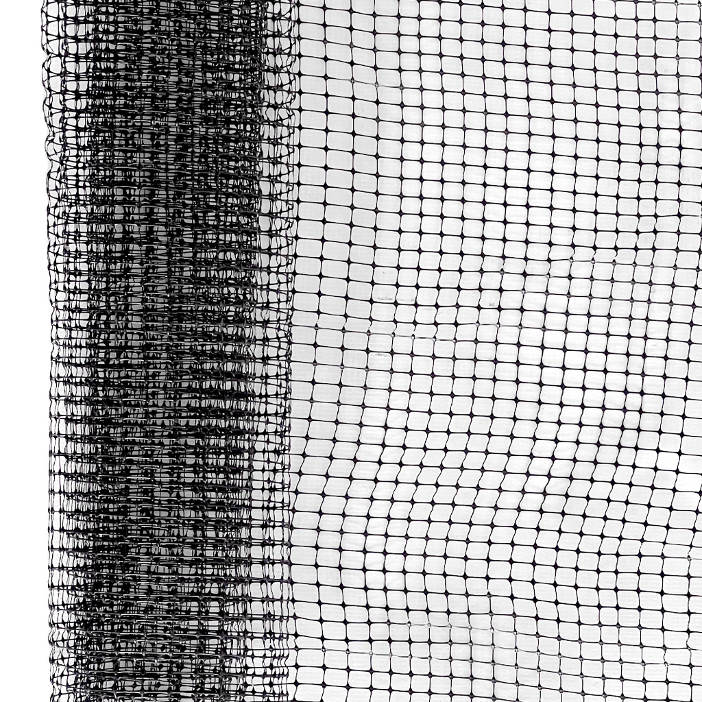 Malla gallinero negra 25 mm x 30 mm polipropileno 50 m x 1.8 m precio x mtr