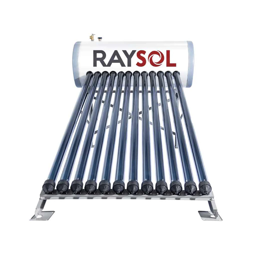Calentador solar de alta presion, 12 tubos / 150lts