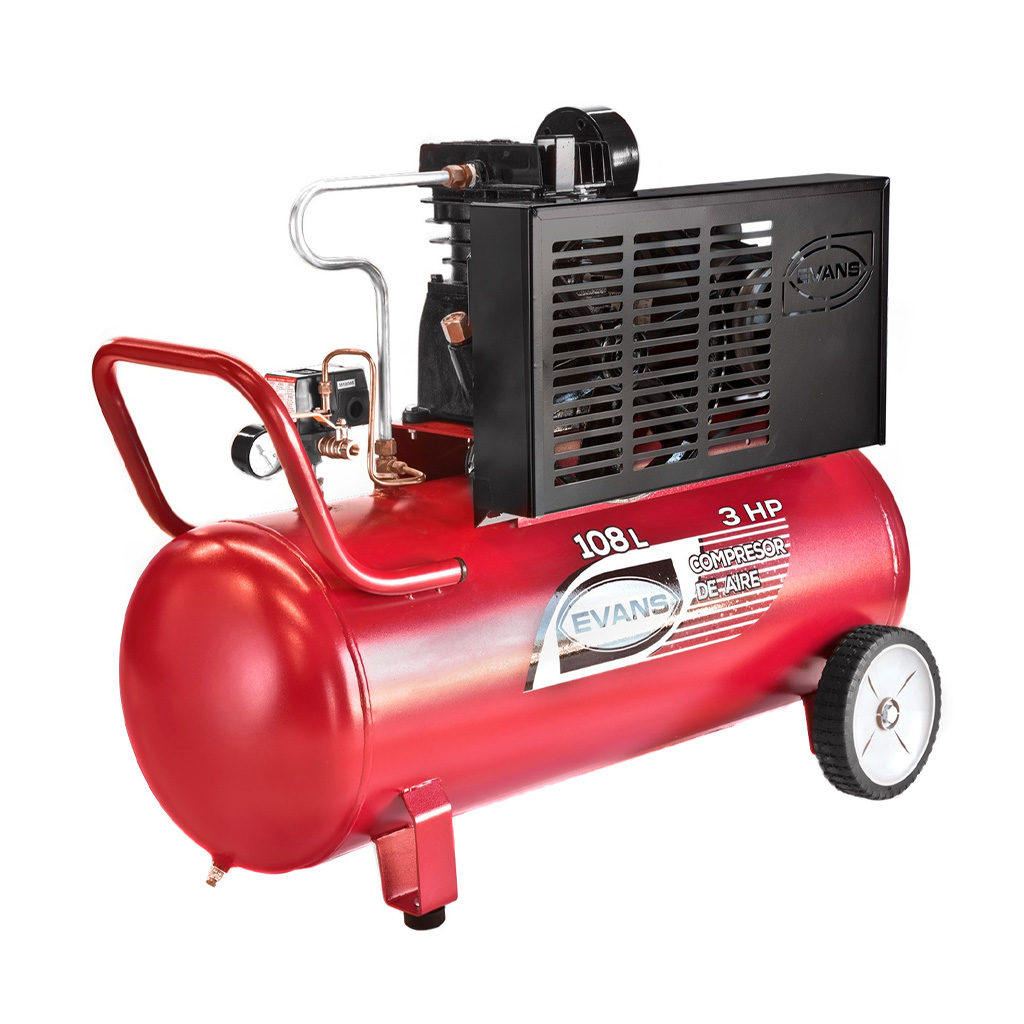Compresor 1 etapa 3 HP 108 L (Evans)