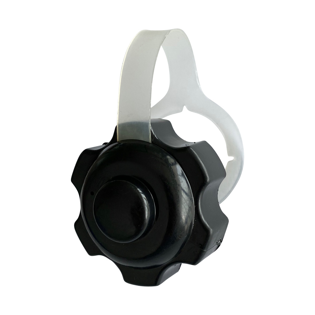 Tapón de tanque para apisonadora bailarina