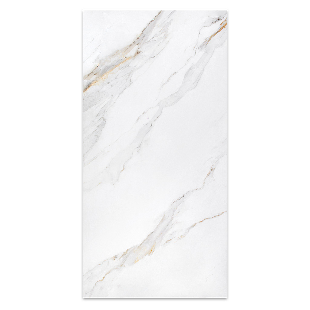 Piso porcelanato carrara gold 60 x 120 pulido - Caja 1.44 m - Time Ceramics