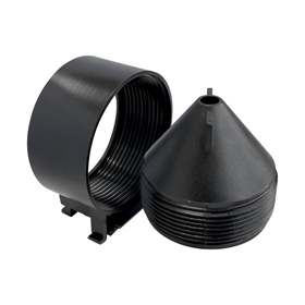 Soporte / cono para tubo de calentador solar de alta presión - Sunleets