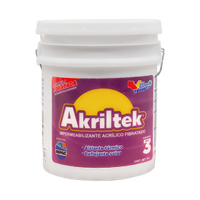 Impermeabilizante IMPAC - Akriltek 3 años - Blanco 18 Lts